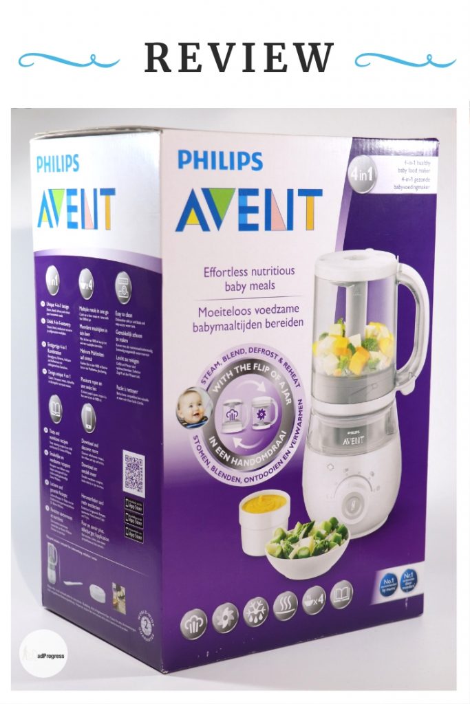 Philips Avent 4In1 Food Maker (SCF875/01) Review