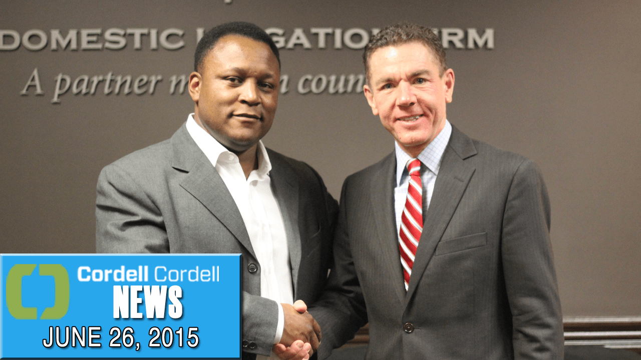 Video Cordell & Cordell News July 3, 2015 Dads Divorce