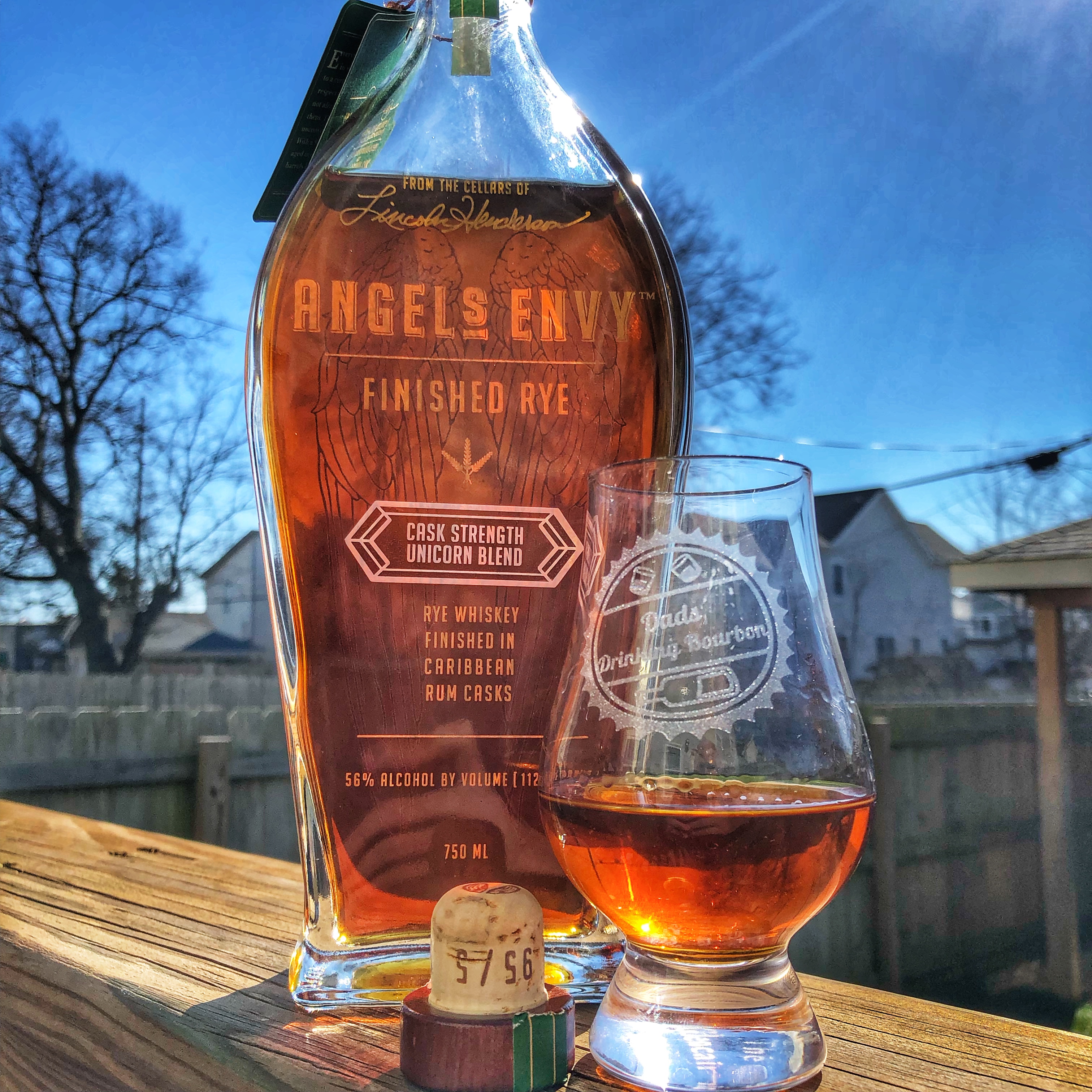 Angels Envy Cask Strength Rye Unicorn Blend Dads Drinking Bourbon