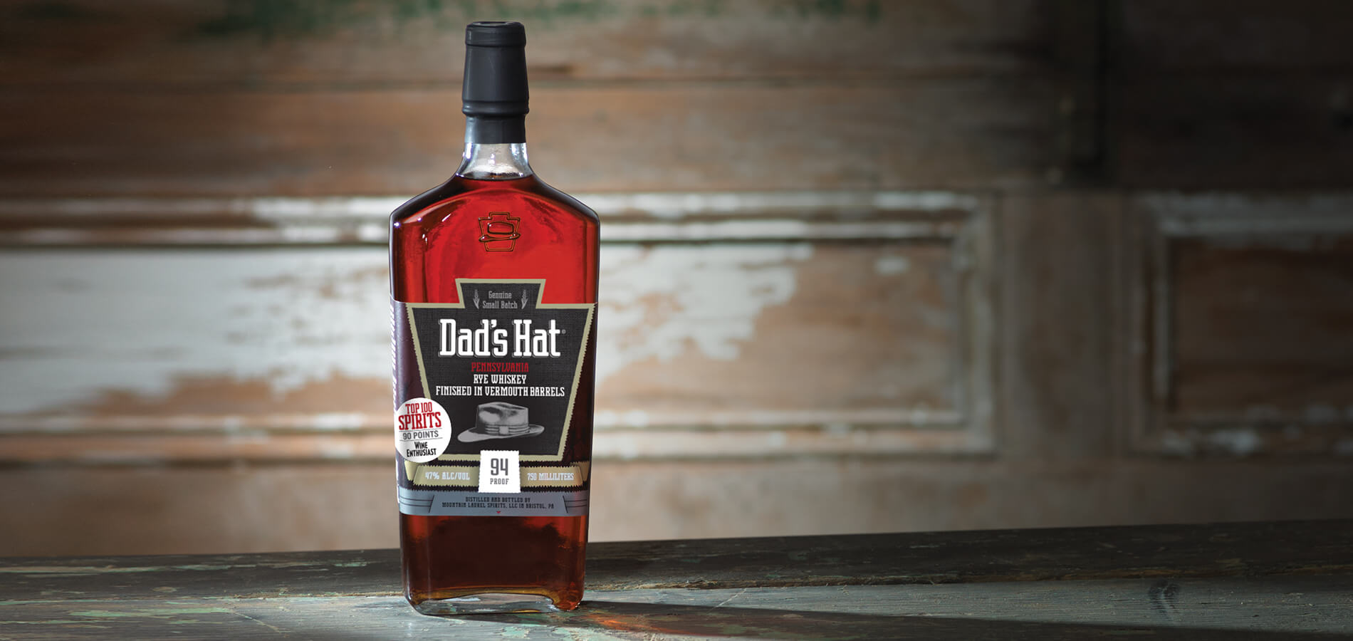 Dad's Hat Pennsylvania Rye Whiskey Vermouth Finish Rye