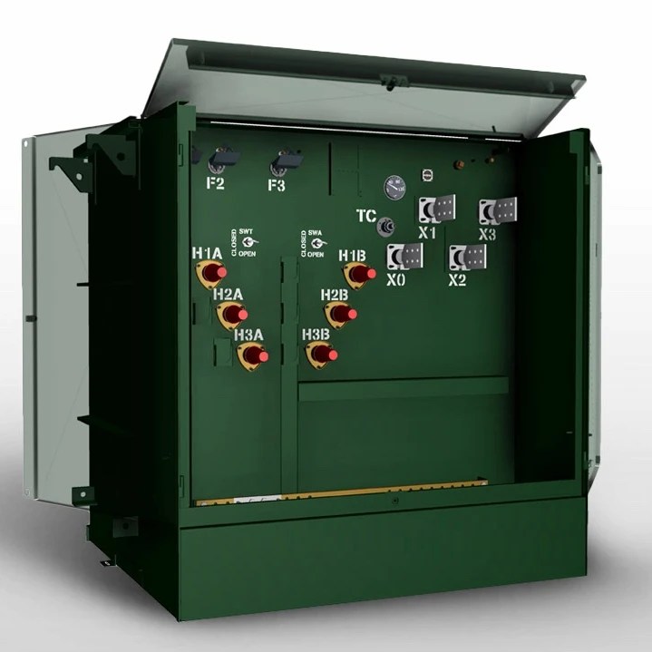 2500kVA 34.5KV 60Hz Padmounted Transformer three phase Daelim