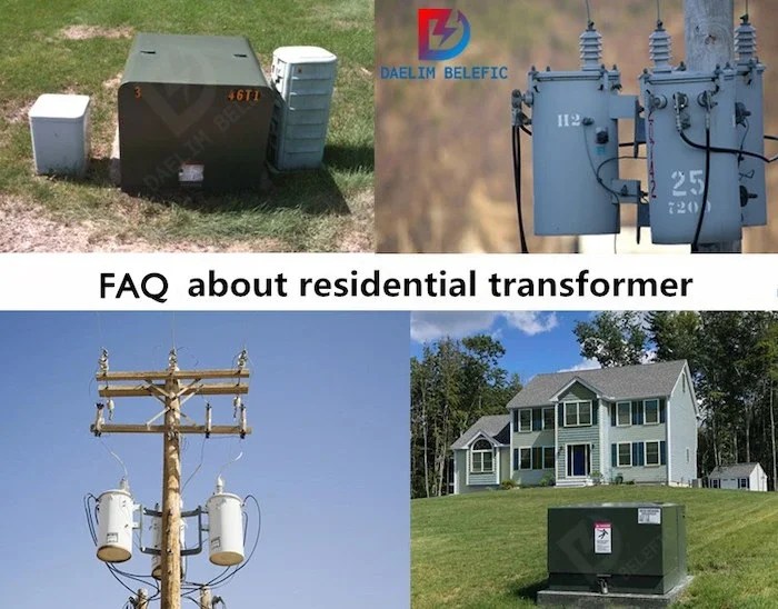 FAQ about residential transformer