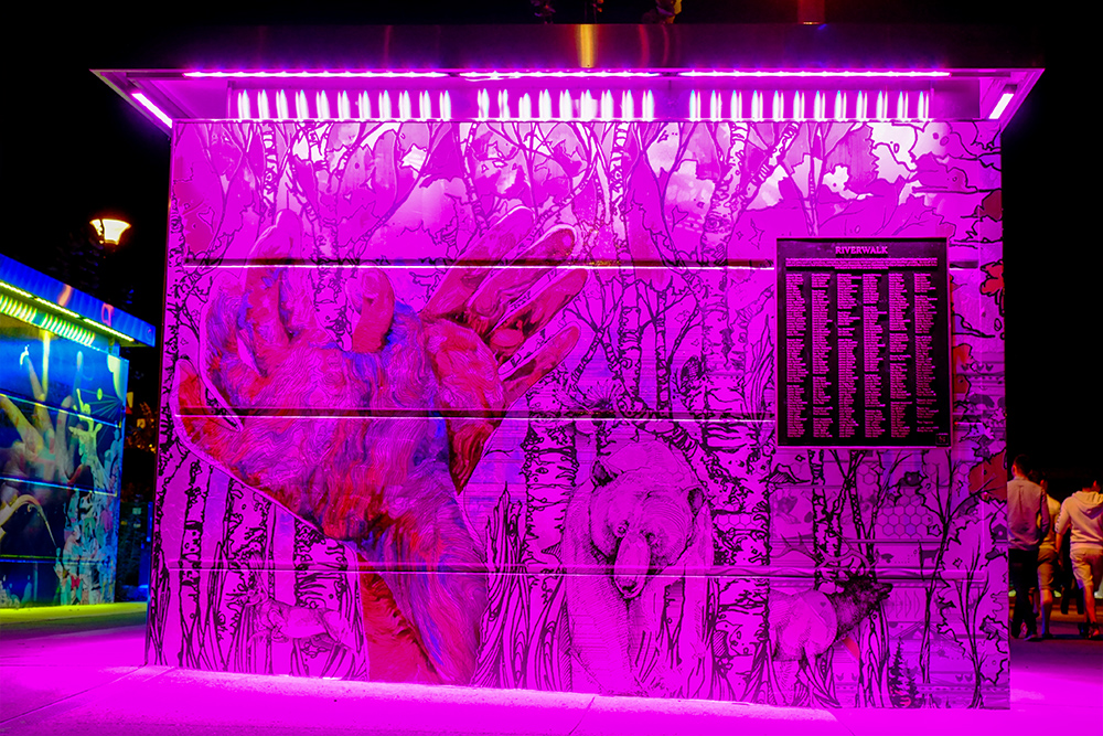 Street Art East Village, Calgary Daemontown