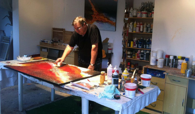 L Atelier Sur Nimes Dafanti Artiste Peintre Collioure Nimes