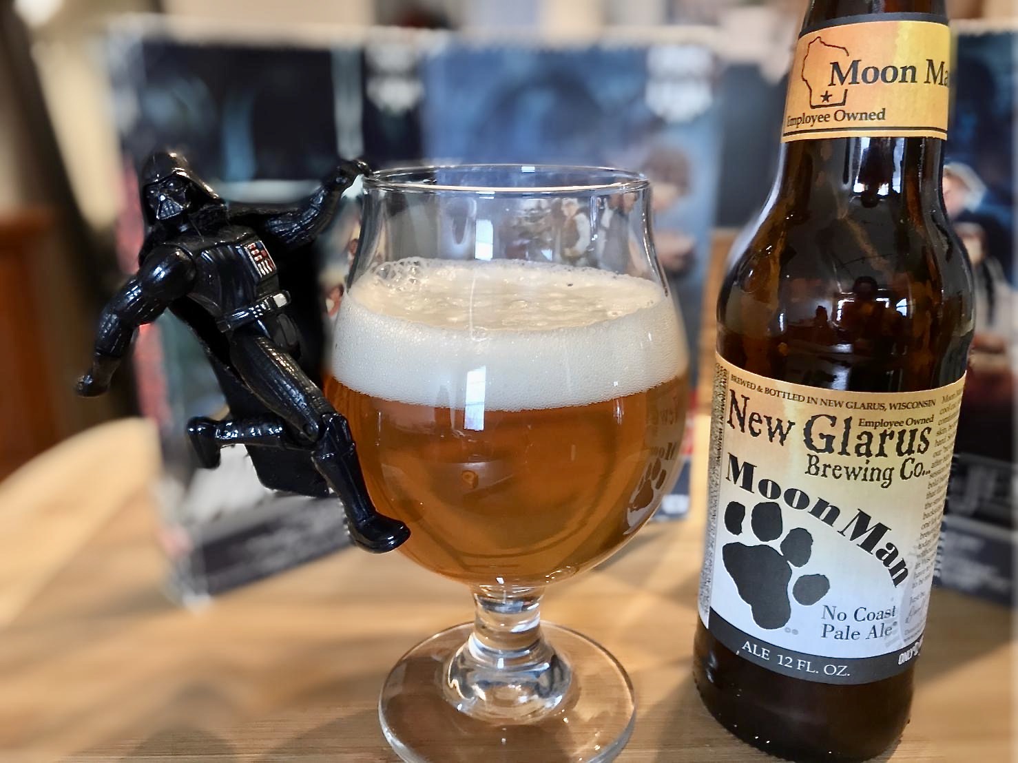 Moon Man No Coast Pale Ale by New Glarus Brewing Co. The Pint Sized