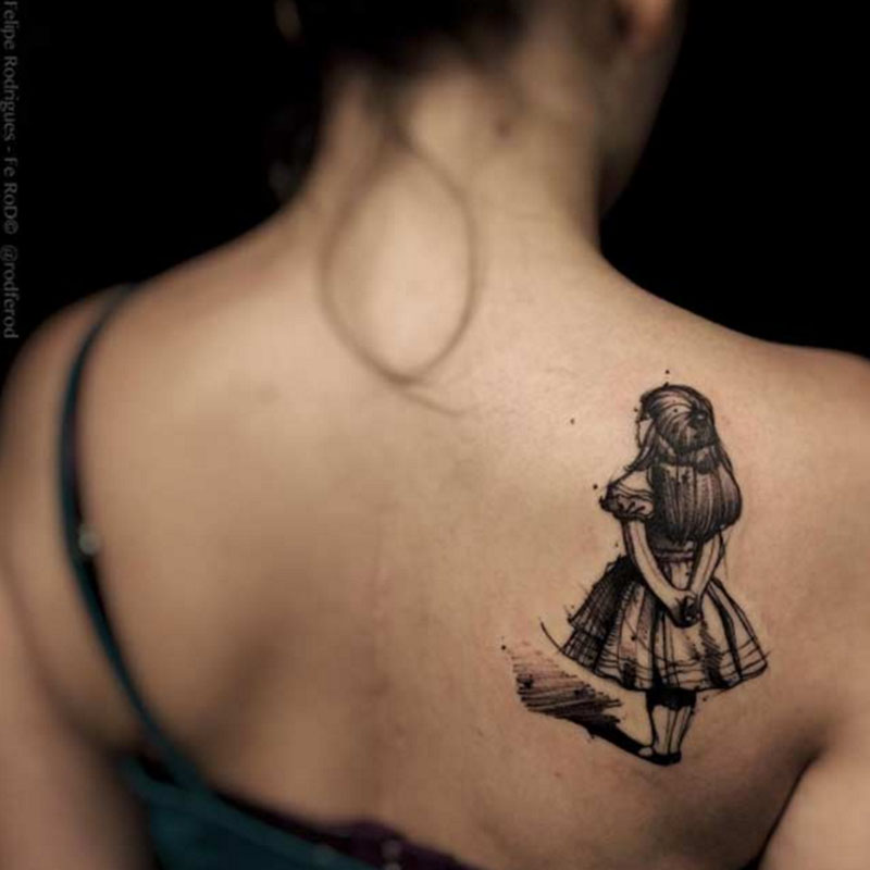 Alice In Wonderland Tattoos: Get Inspired | Threadless 800_x_800_jpg