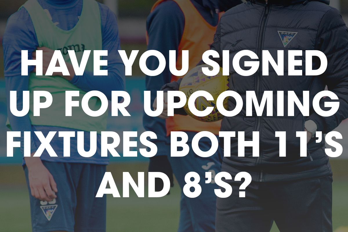 Football fans in training