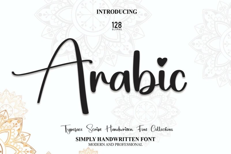 Download free Arabic Script font Arabic.otf