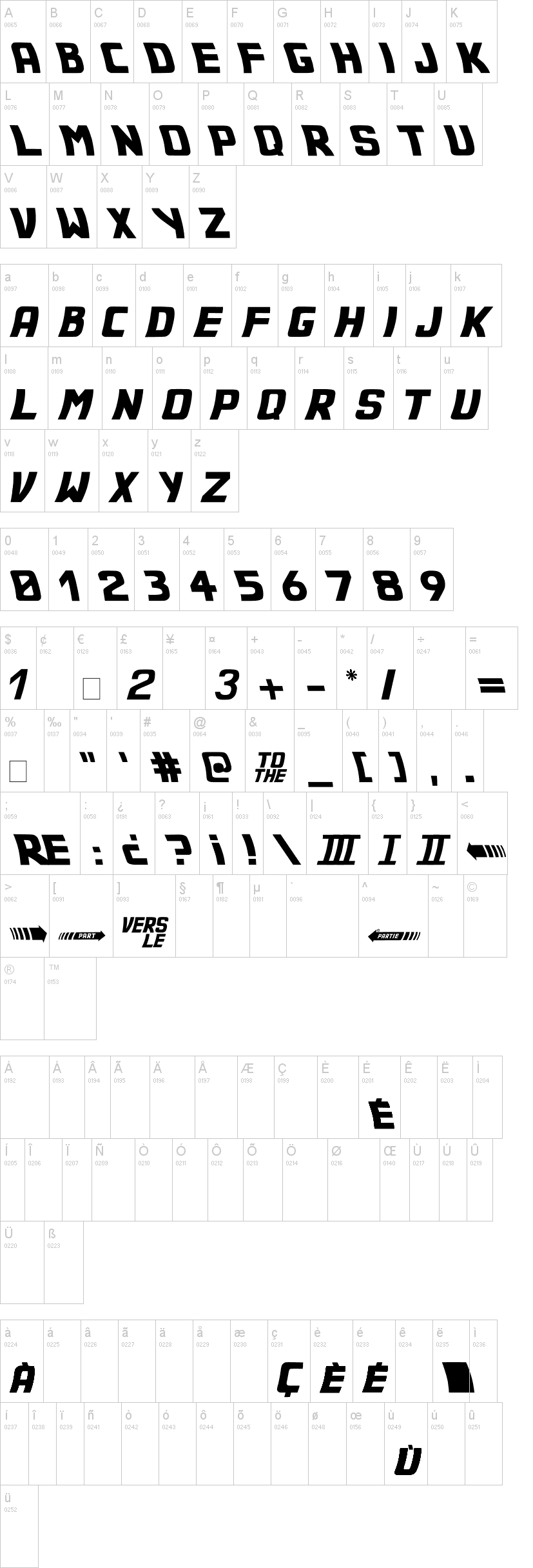 Back to the Future 2002 Font