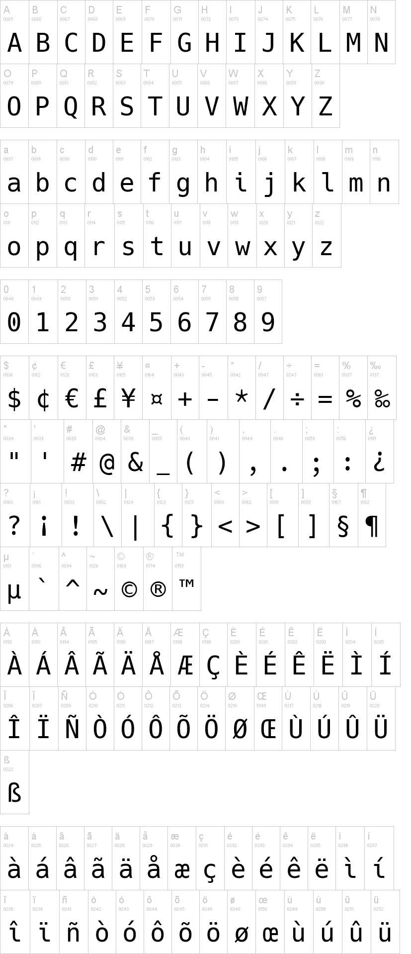 Hack Font