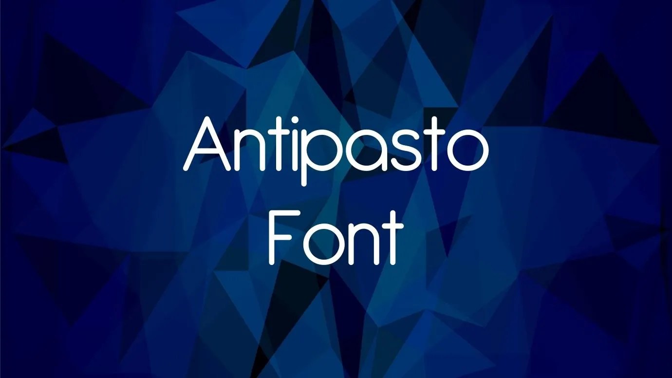 Antipasto Font Free Download