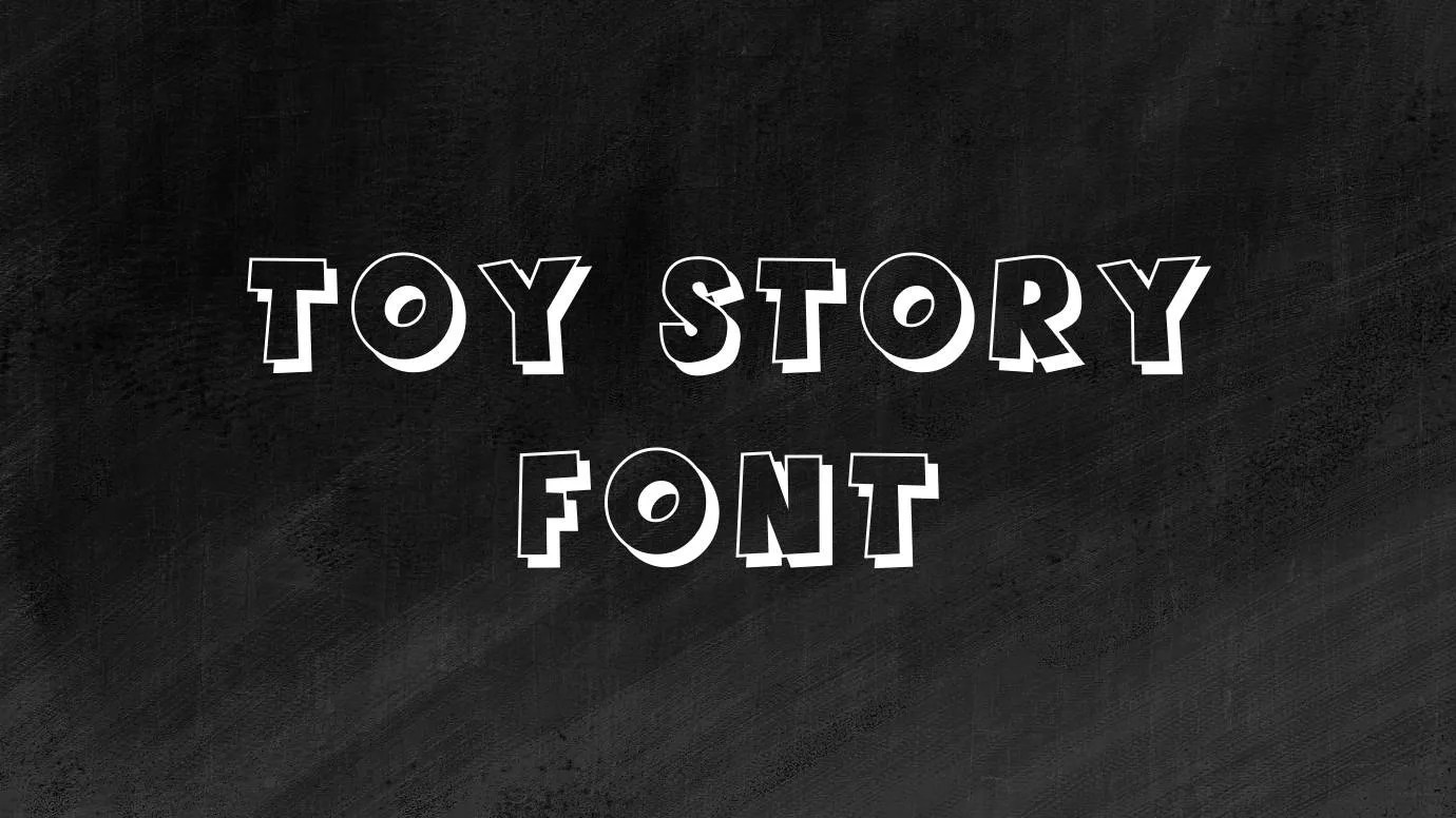 Toy Story Font Free Download