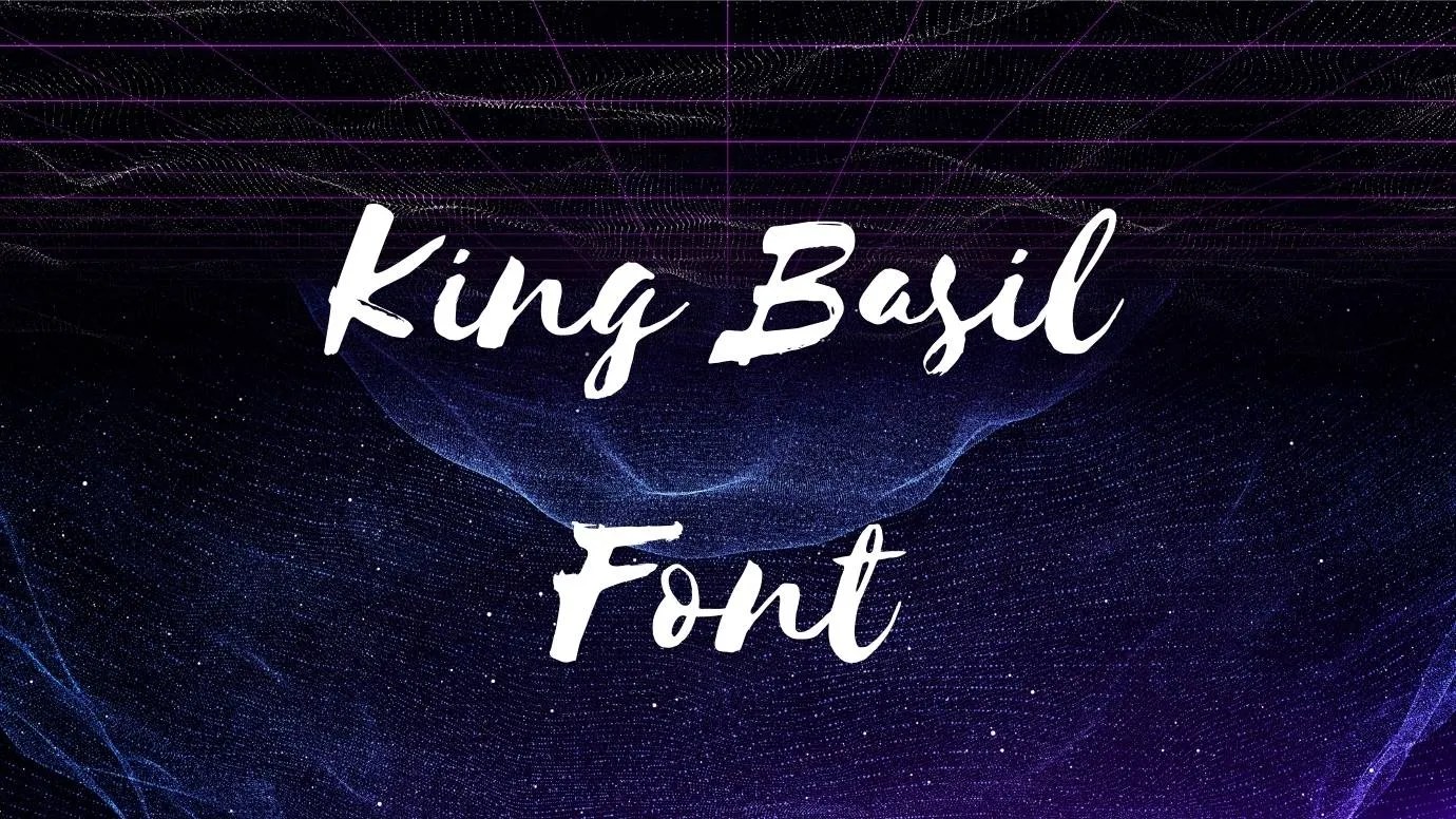 King Basil Font Free Download