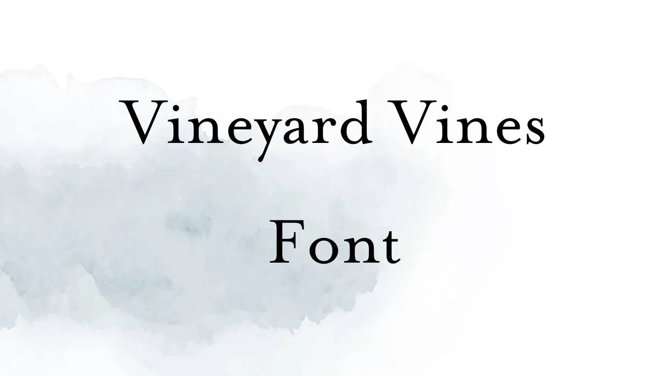 Vineyard Vines Font Free Download