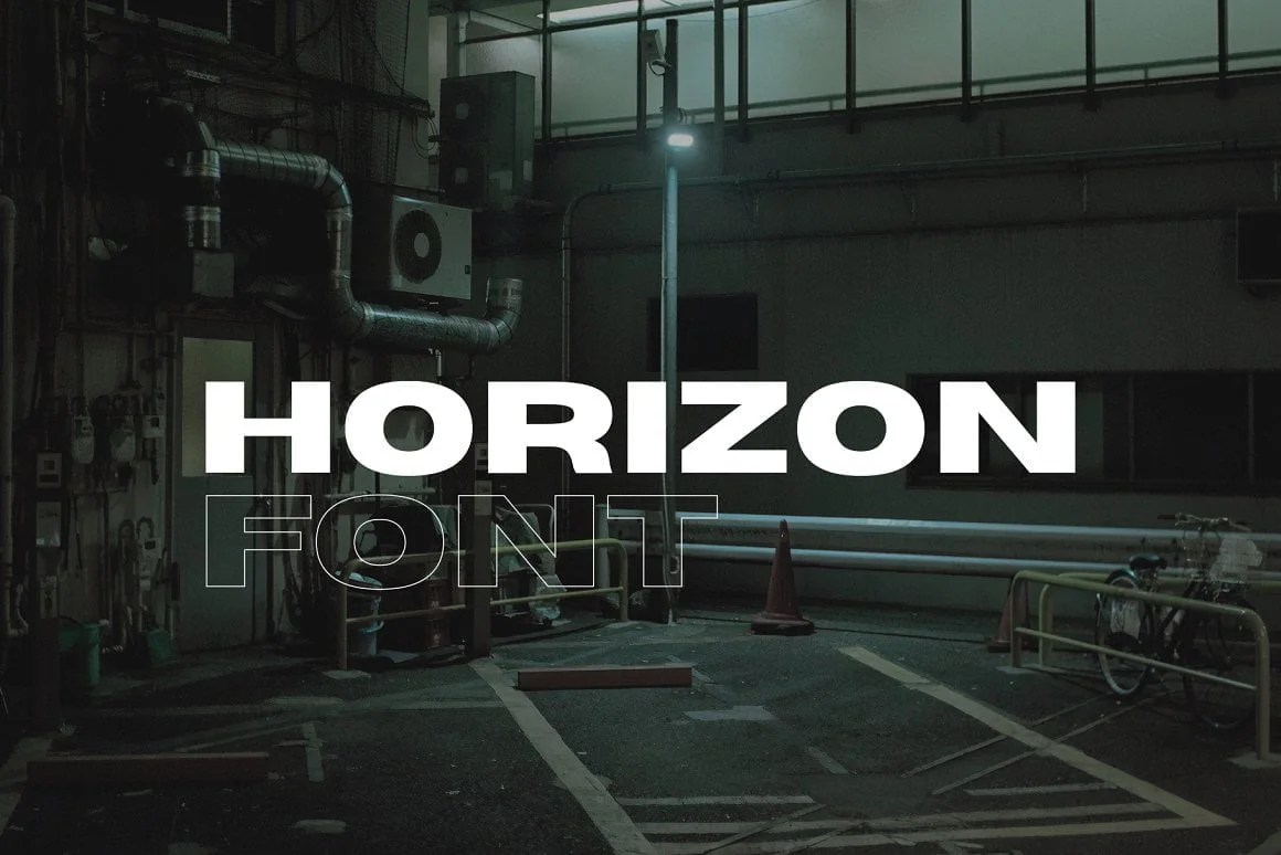 Horizon Font DaFont File