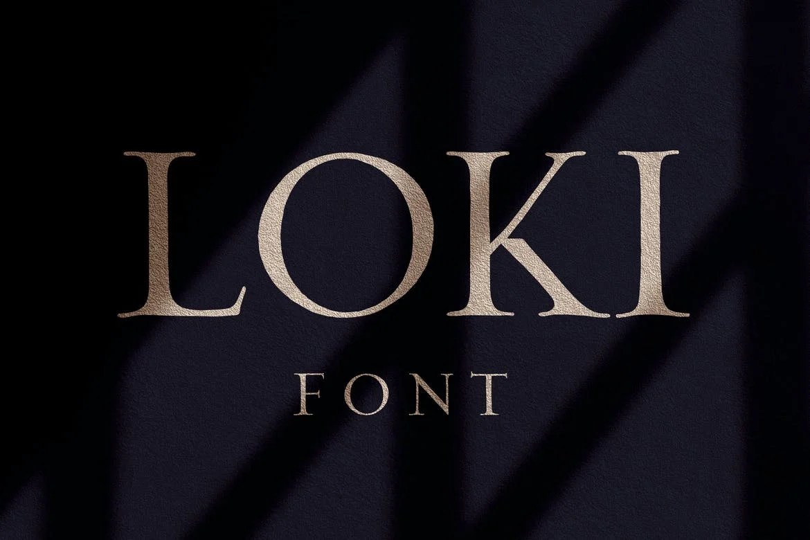 Loki Font DaFont File