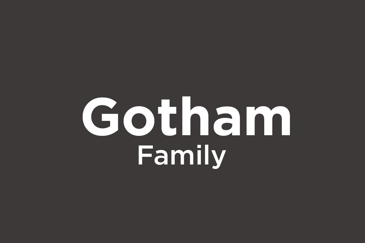 Gotham Font Dafont File