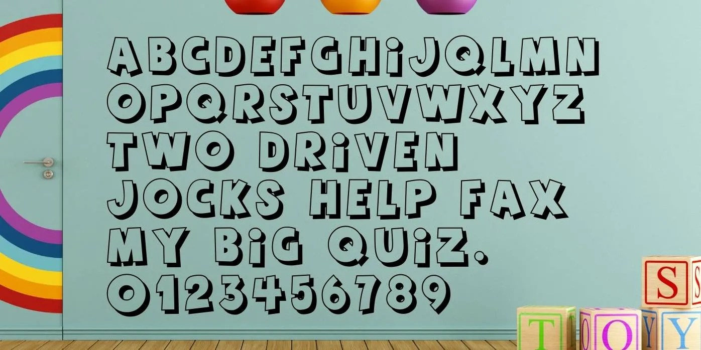 Toy Story Font Free Download