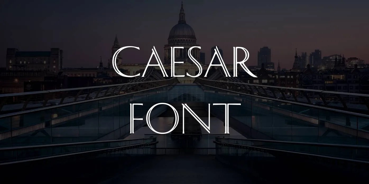 Caesar Font Free Download