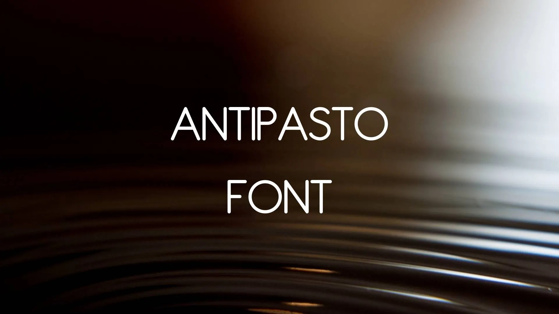 Antipasto Font Free Download
