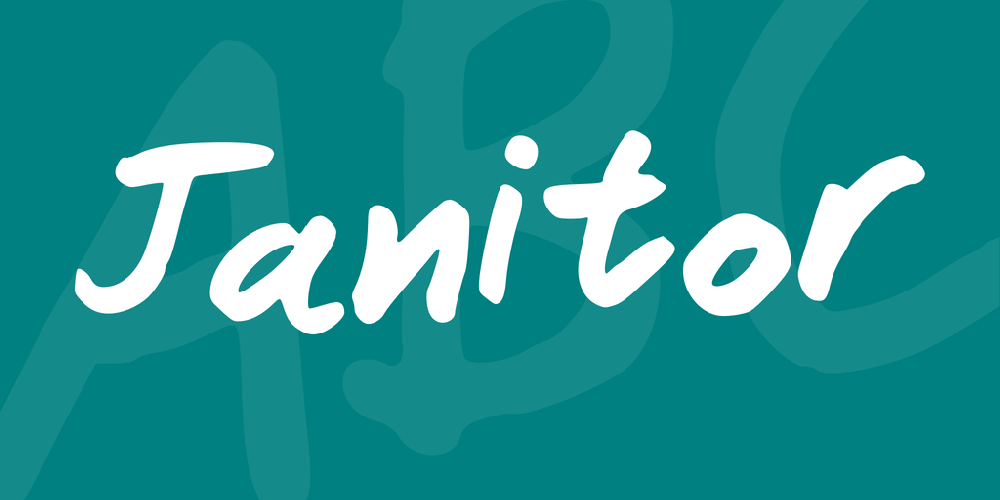 Download Janitor font