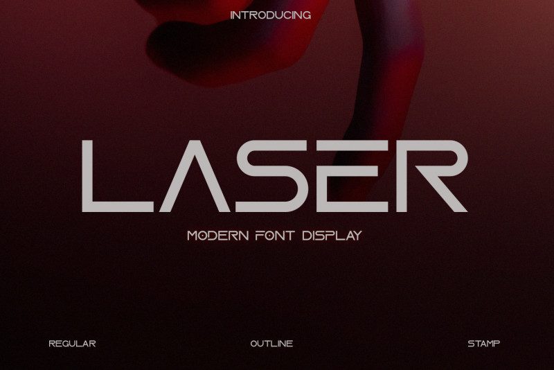 Download LASER modern font
