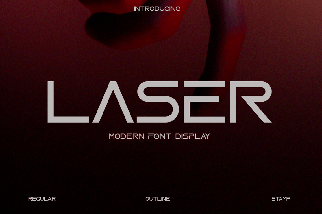 Download LASER headline font