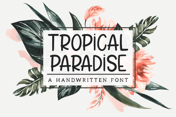 Download Tropical Paradise font
