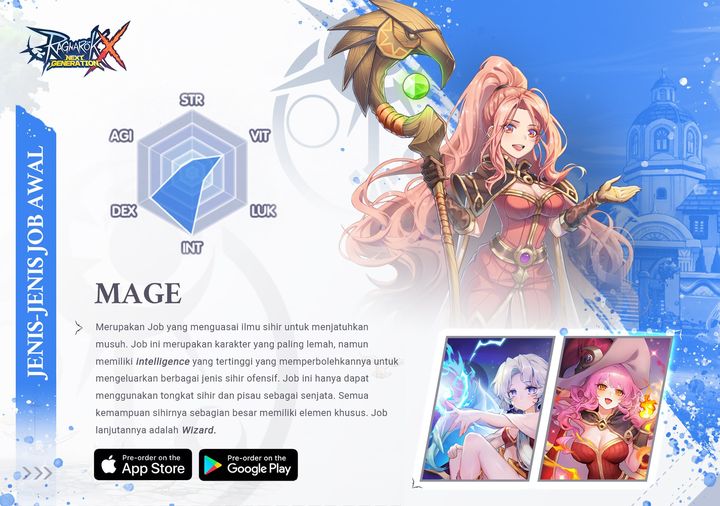 Mengenal 6 Class Ragnarok X Next Generation