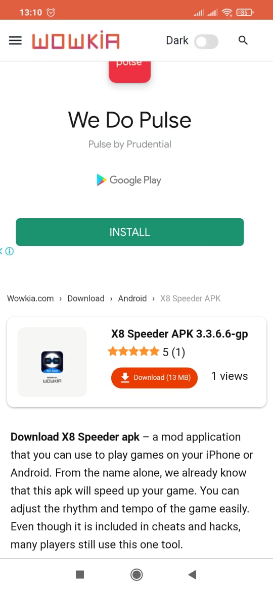 Download X8 Speeder APK, Aplikasi Untuk Mempercepat Game