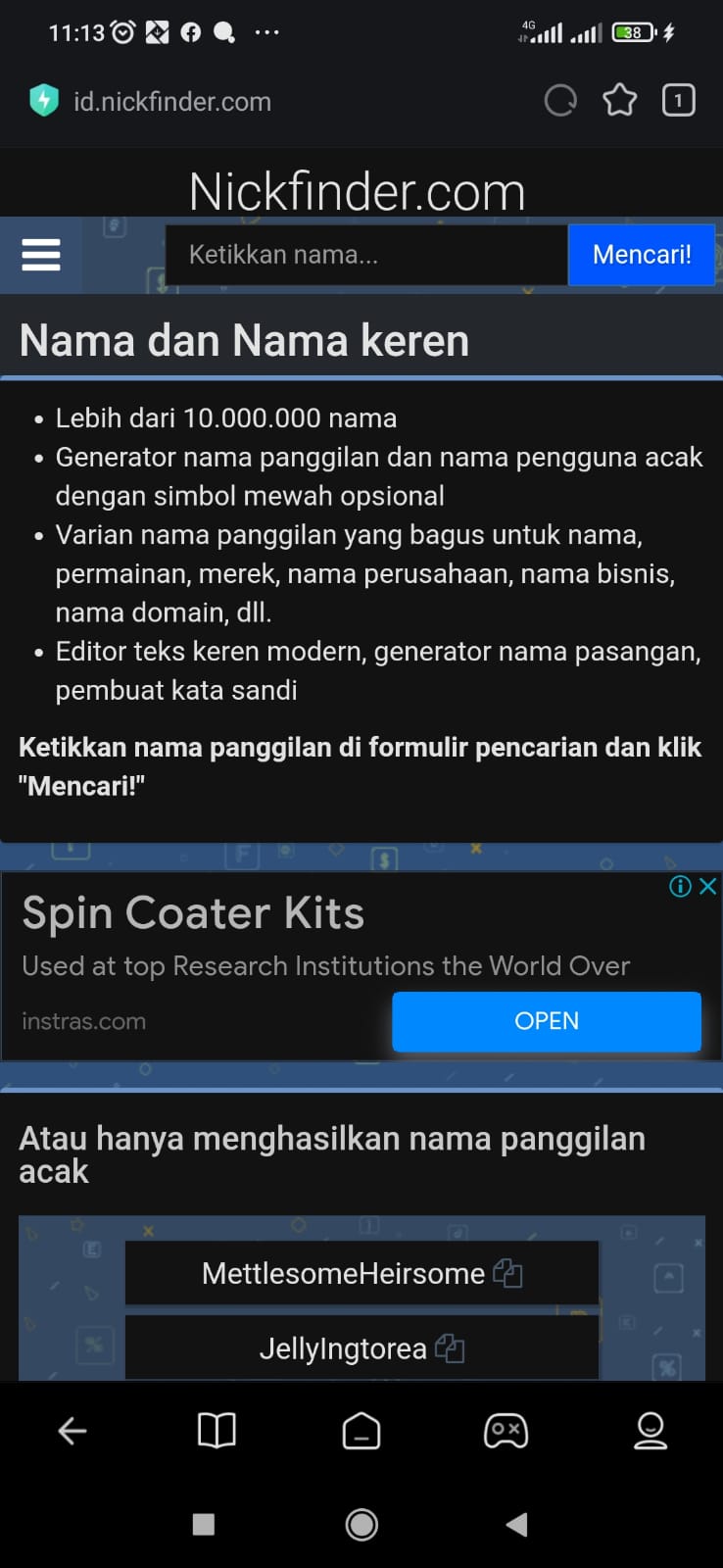 Nickfinder Free Fire, Cara Membuat Nama FF Keren dan Unik!