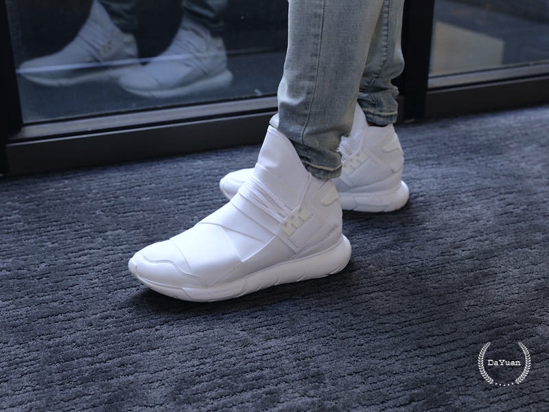 [帥鞋] Y-3 QASA HIGH 白鞋穿搭提案
