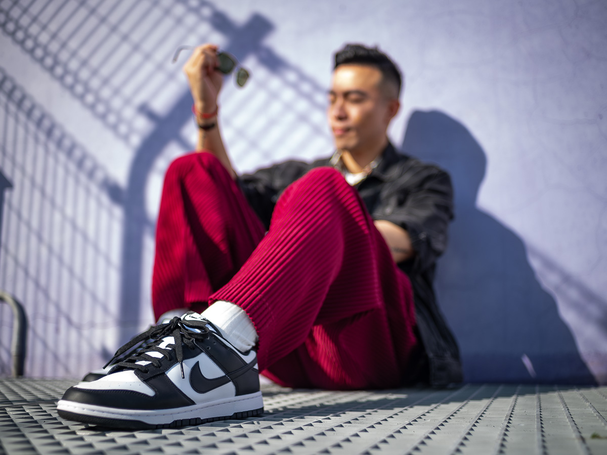 球鞋｜Nike Dunk low 熊貓 開箱實穿＆3種穿搭