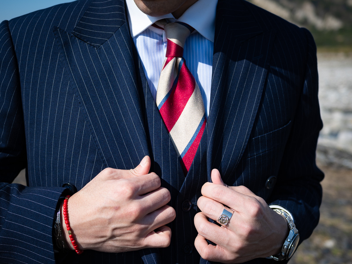 配件｜Seven Fold領帶一條要價9,000 打起來手感如何？