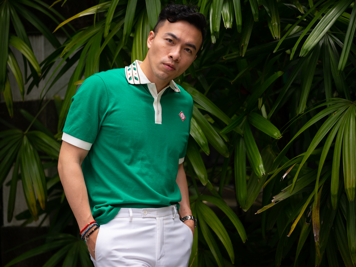 男搭｜Casablanca 初入手心得 微復古風Tennis Club POLO衫