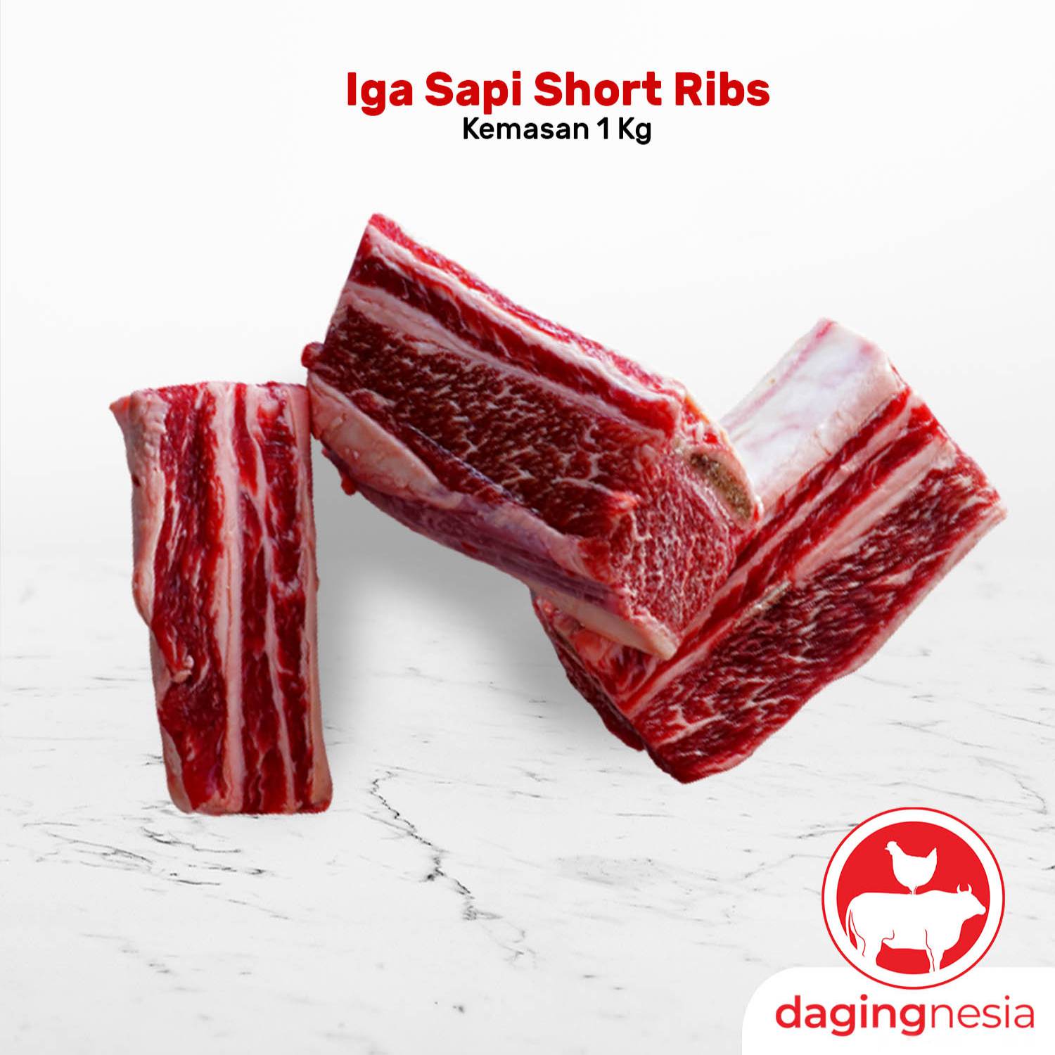 Iga Short Ribs 1 Kg Dagingnesia