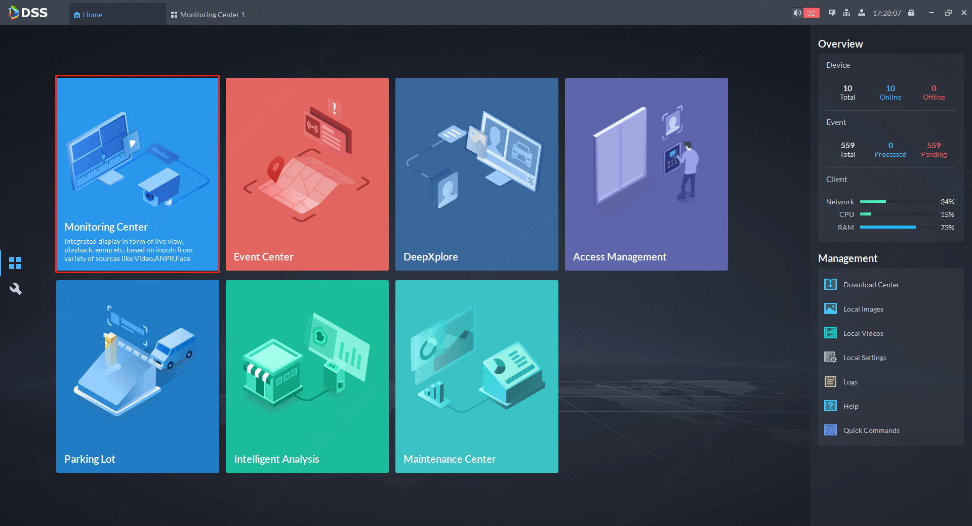 DSS8 Video Wall time schedule and tour Dahua Tech UK & Ireland