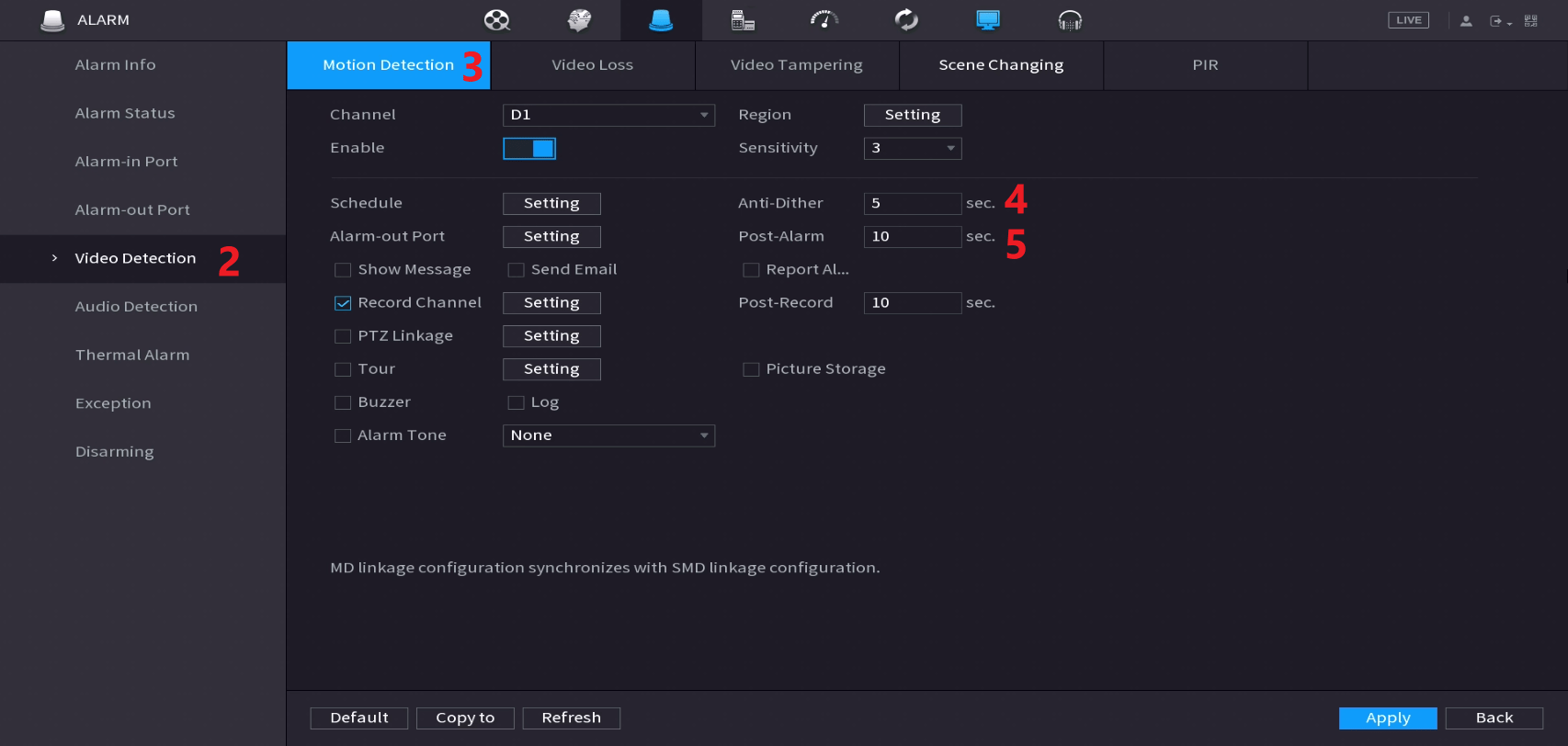 How to set Alarm Delay Time Dahua Tech UK & Ireland