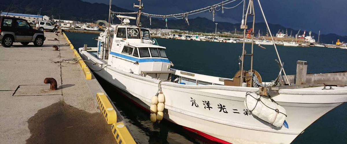 鳥取の釣り船「第二光洋丸」 鳥取境港中野港の人気のイカ釣り遊漁船