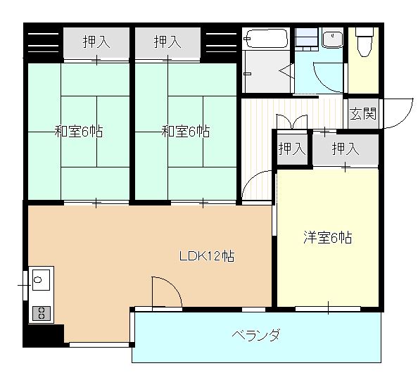 URBAN PALACE YONEHARU 703305｜Matsuuracho, Sasebo 12.5LDK/6/6/T6