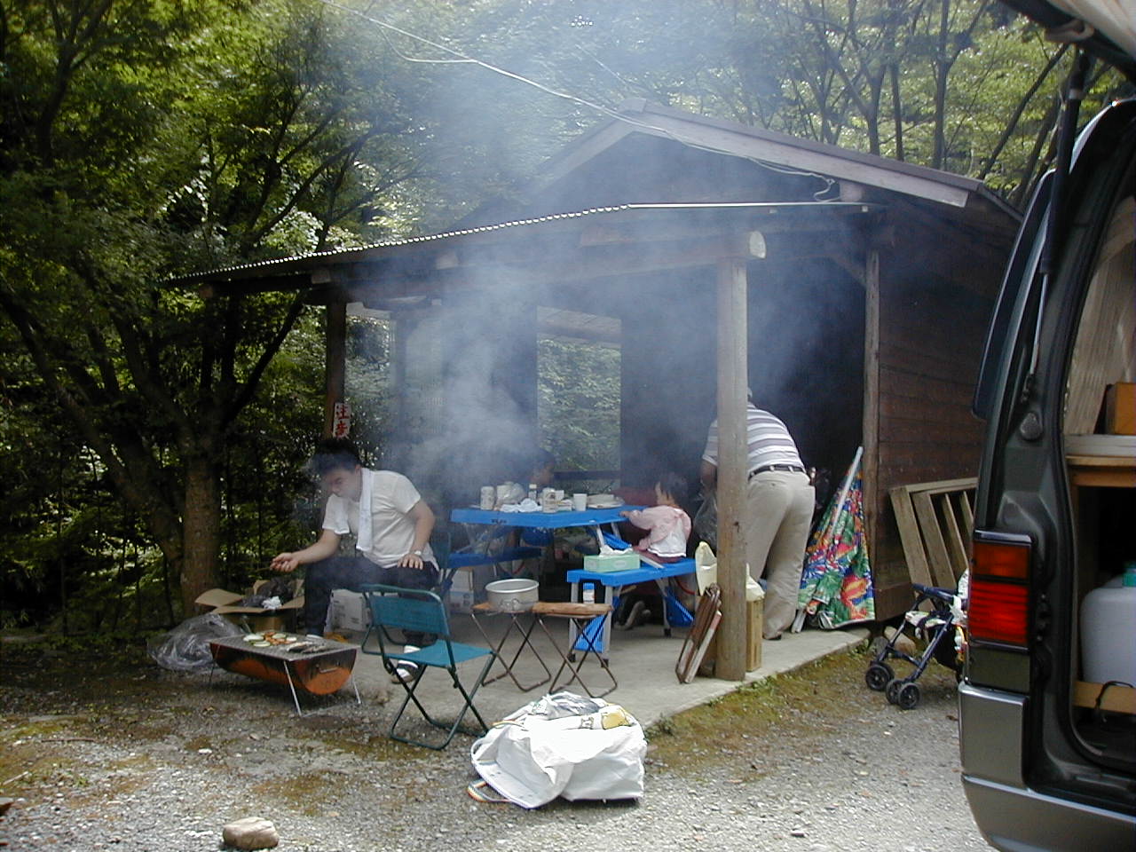 デイキャンプでバーベキューin山賊村 ダイキん家のホームページ