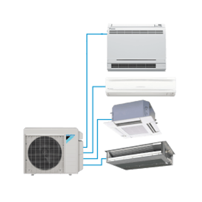 Multi-Zone Ductless Systems | Multi-Room Mini-Split HVAC | Daikin AC