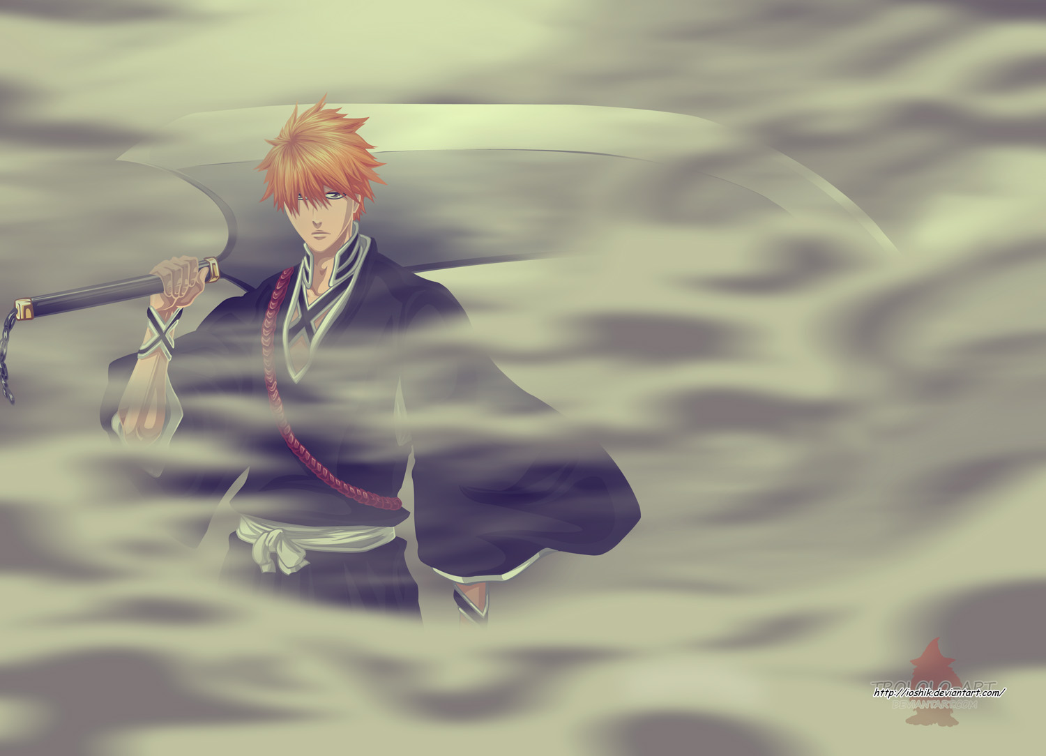 Ichigo Kurosaki New Sword (Zanpakuto) | Daily Anime Art