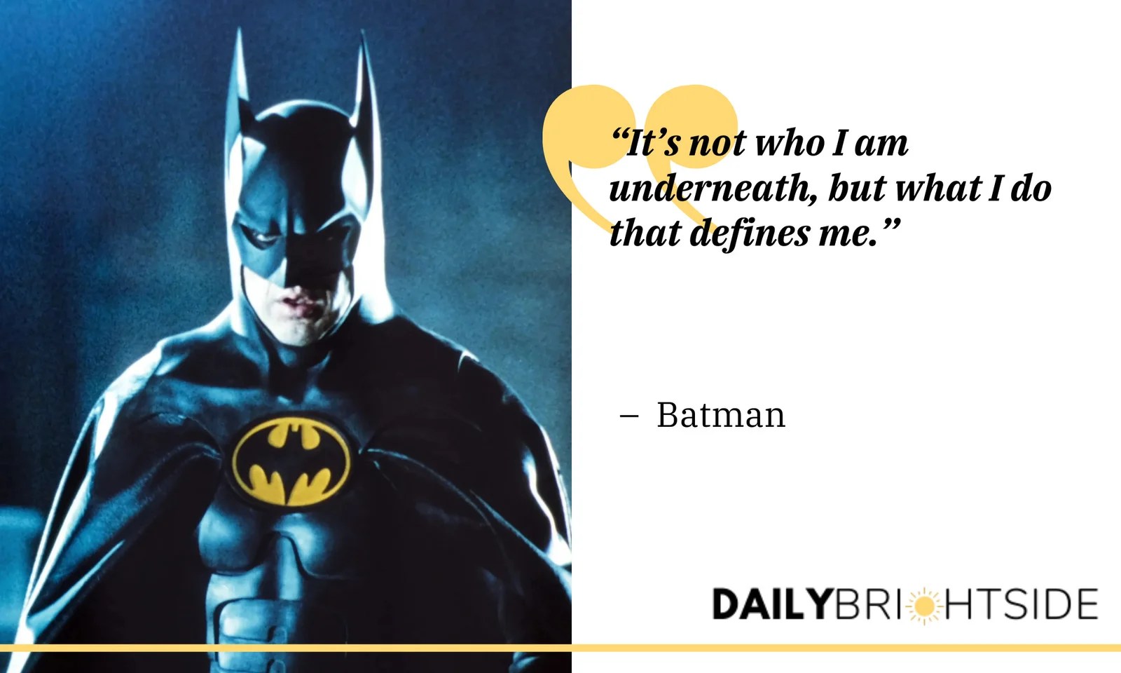 The Wise Dark Knight's Batman Quotes Daily Brightside