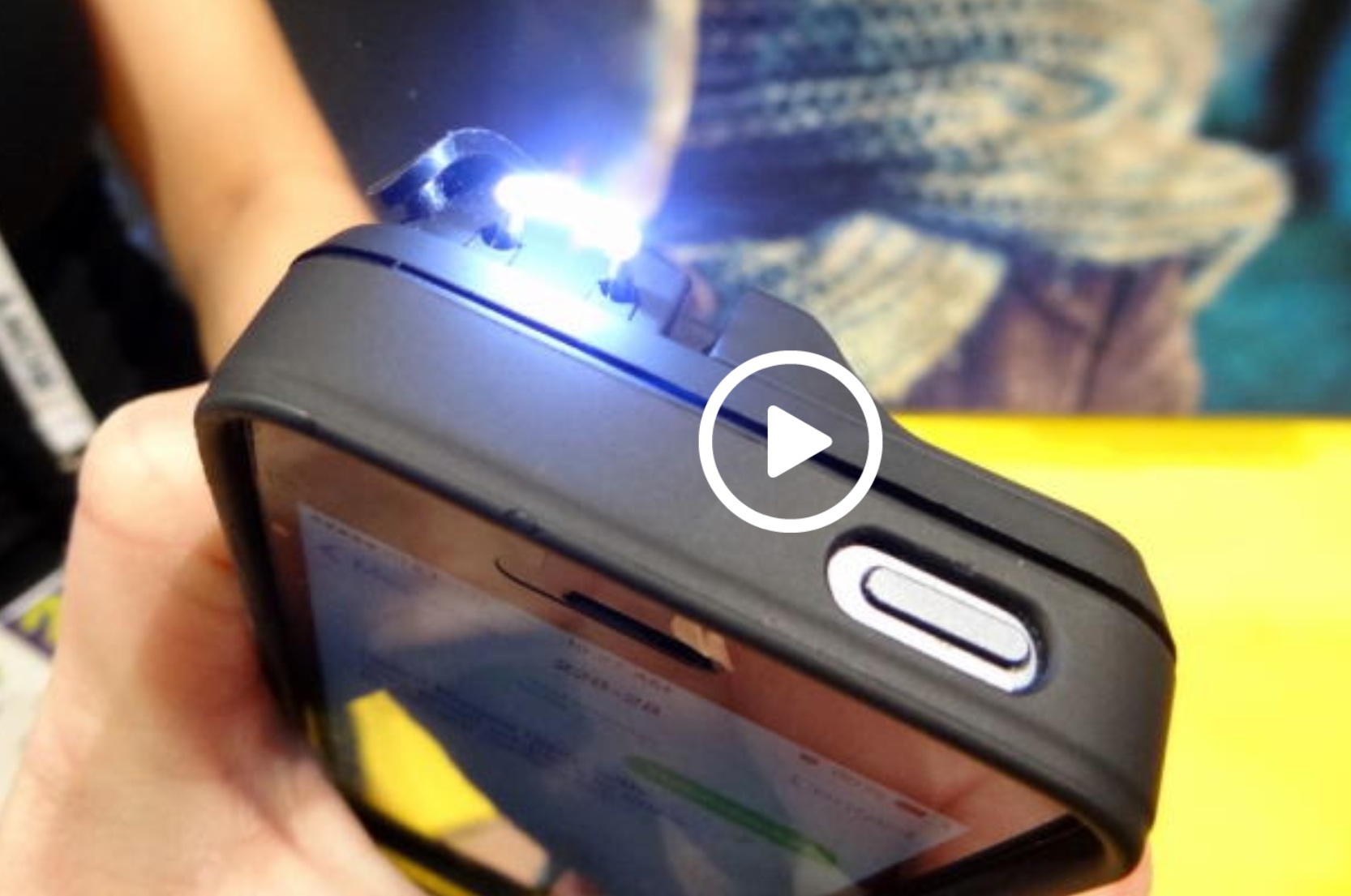 Yellow Jacket iPhone 5 Stun Gun Case