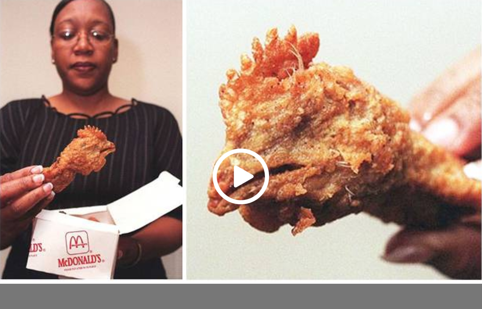 Real Chicken Head Found In McDonald's Meal