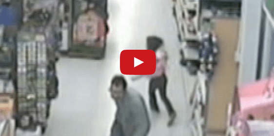 Caught On Video! Child Escapes Kidnapper In Walmart