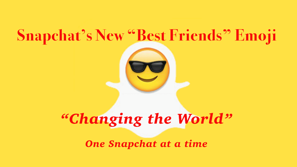 See How Snapchat’s New “Best Friends” Emoji Will “Change the World”