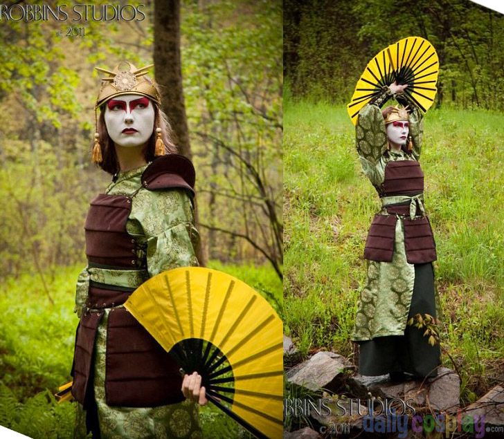 Kyoshi Warrior Suki / Avatar The Last Airbender Daily Cosplay