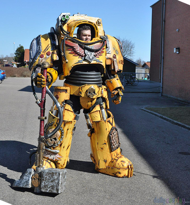 Septimus Tancred Terminator Armour from Warhammer 40,000 Daily Cosplay